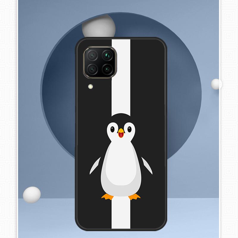 Penguin For Huawei Nova 12s 12i 11i 8i Y91 Y60 Y70 Y72 Y90 Y61 9 10 SE P20 P40 Lite P30 P60 Pro Case