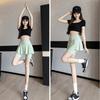 High Waist Fitness Shorts Legging with Pocket Sports Yoga Pants  Waist Abdomen Shrinking
