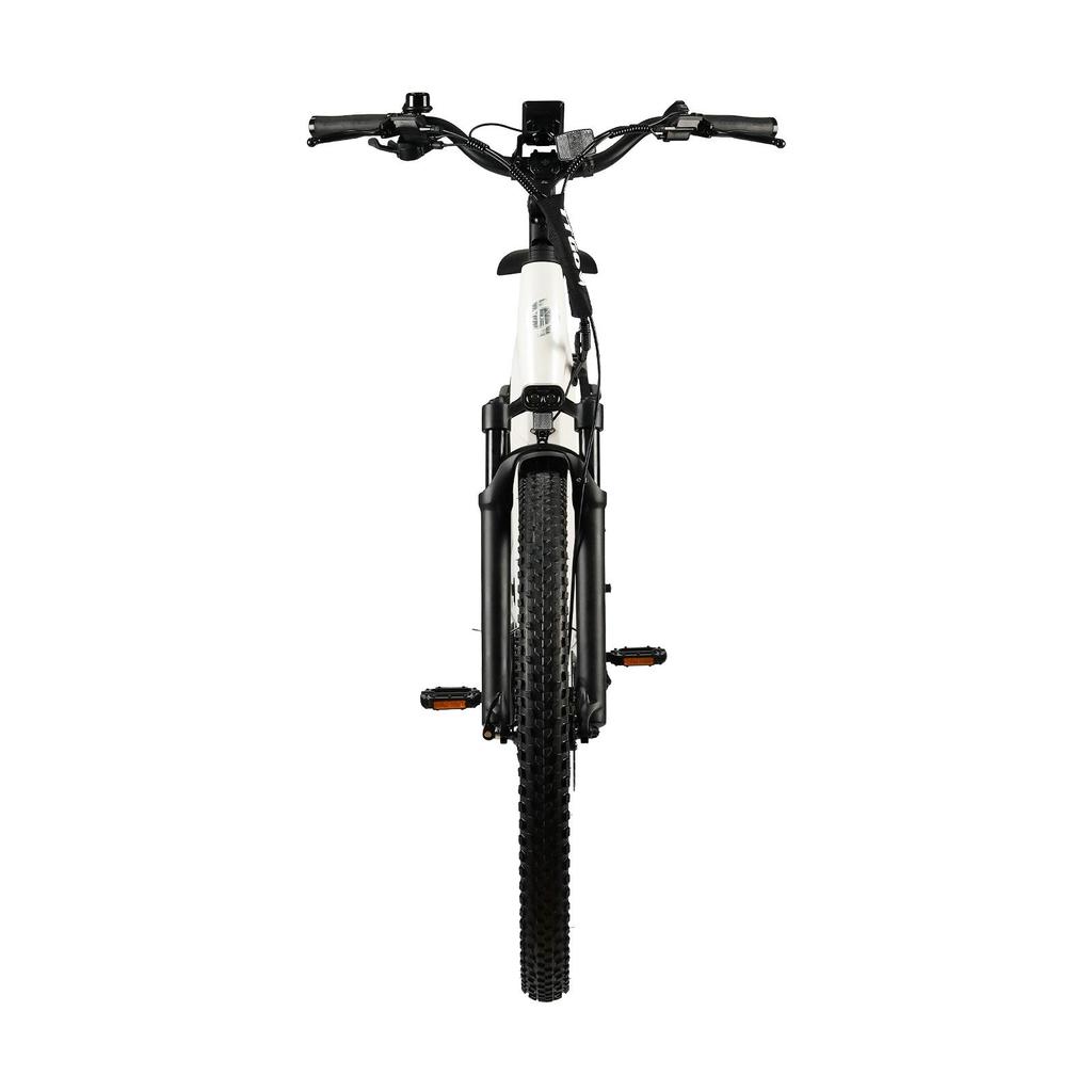 TTGO Z3: 48V15Ah charges overnight. 250W motor eco-friendly. 27.5" tires smooth. Tow seat for family