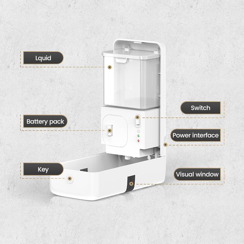 Bathroom Accessories Soap Dispenser Automatic Machine Touchless Hand Sanitizer Wash Stylish Soap Dispenser