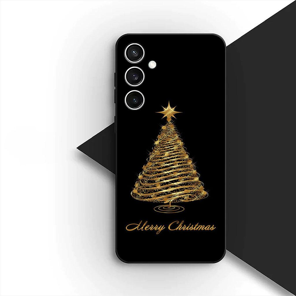 Père Noël Joyeux Noël Sapin de Noël Cerf Coque de Téléphone pour Apple iPhone 17 Air 12 13 Pro Max Mini ProMax 7 + 8 Plus Coque Souple