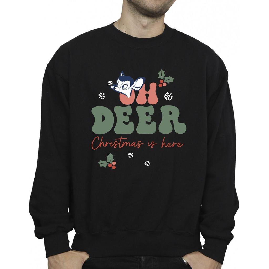 Disney Mens Bambi Oh Deer Sweatshirt