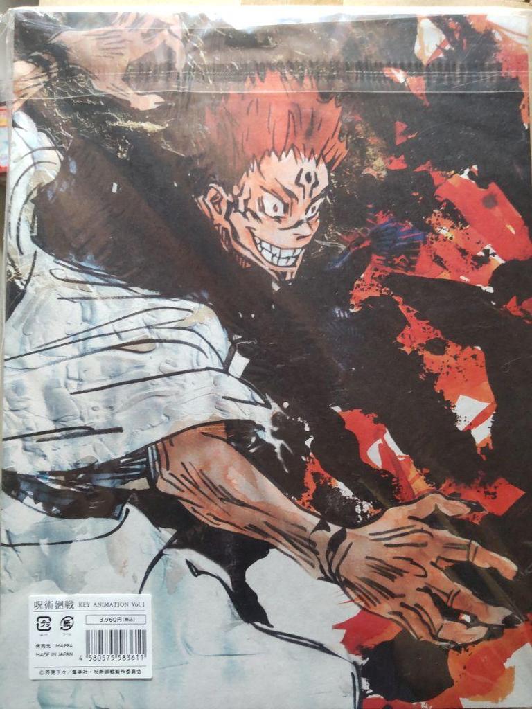 [USED] Jujutsu Kaisen KEY ANIMATION Vol.1 Original Art Collection