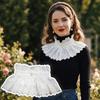 Hollow Embroidery Detachable Collar White Cotton Embroidered Stand Collar  Photograph Accessory
