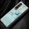 for Samsung Galaxy ZFold4 Z Fold4 Z Fold5 5G Z Fold3 Hard PC Shockproof Cases Cover Granite Marble Back
