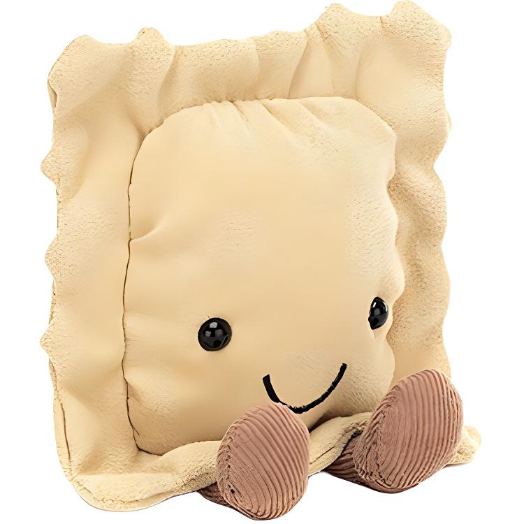 

JELLYCAT Fun Food Funny Ravioli Cute Companionship Doll Plush Small Height