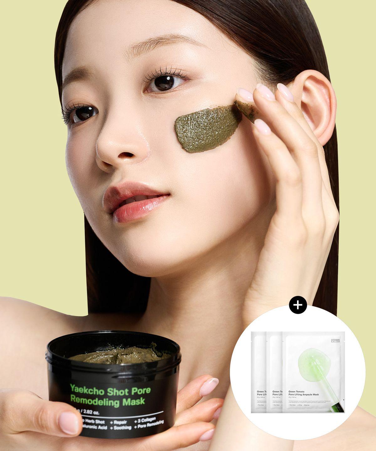 (Improves bumpy texture) Micro Liquid Shot Pore Pack 100g (+Free Mask Pack) 1