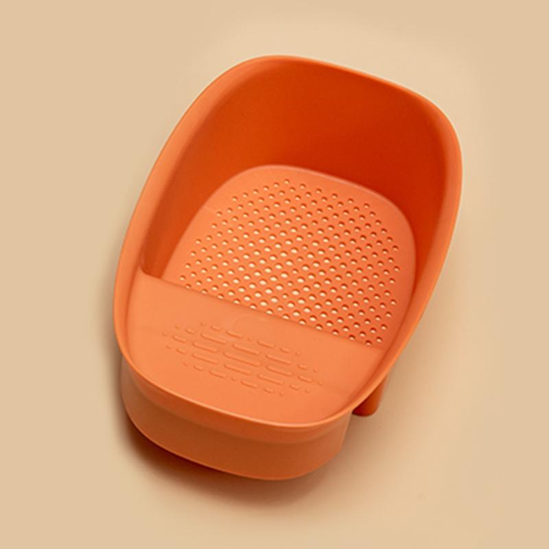 

Kitchen Sink Strainer Drain Fruit Vegetable Drainer Basket Self-standing Leftover Food Sink Garbage Filter Kitchen Sink Gadgets помаранчевий