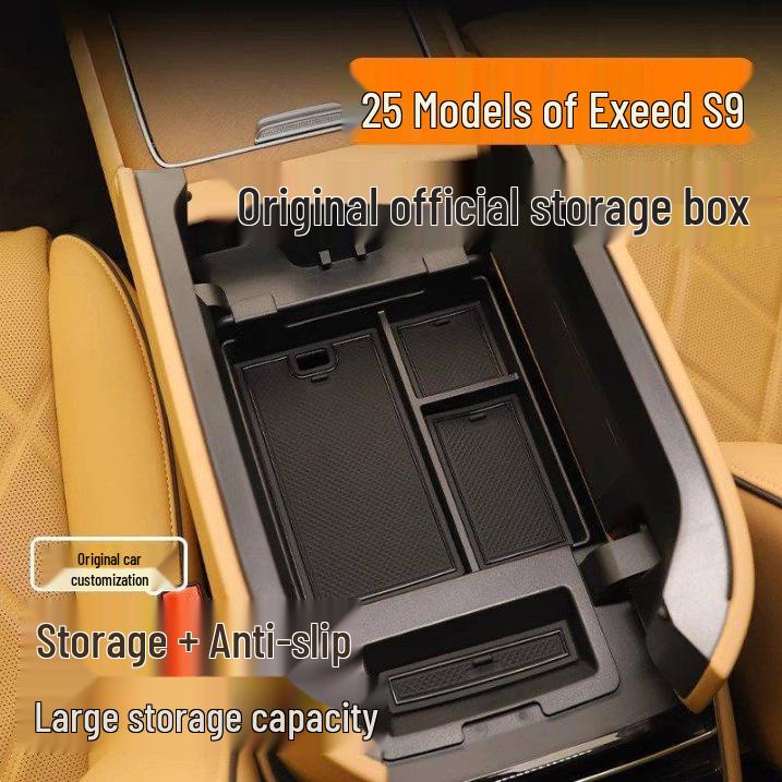 Enjoy S9 Car Armrest Box & Console Storage Interior Accessories