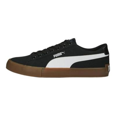 Bari Lässiger Stoff Bequem Langlebig Atmungsaktiv Low-Top Sneakers Unisex Sneakers Schwarz Weiß 389383-02