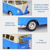 1/24 Scale Welly  1963 Volkswagen T1 Bus Alloy Car Model Diecasts Metal Toy Vehicles Car Model High Simulation Collection Childrens Gifts