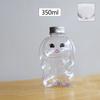 350ml Food Grade PET Transparent Plastic Bottle Fruit Juice Milk Tea Bottle Rabbit Plastic Bottle