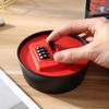 Round Shape Key Storage Case Hidden Combination Lock Useful Security Code Lock  Outdoor Use