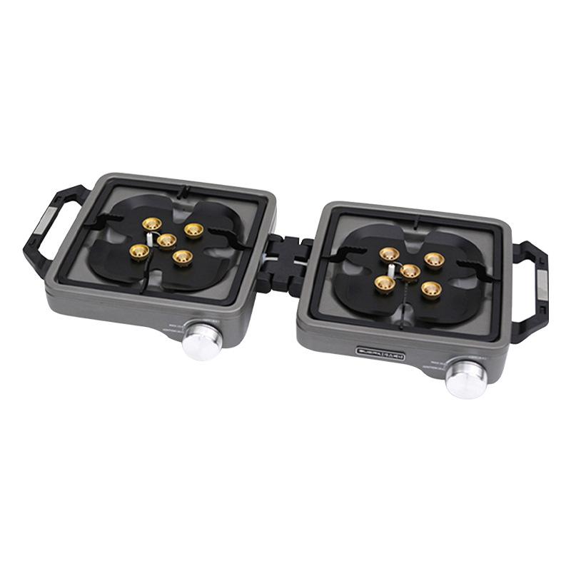 cassette stove foldable picnic portable outdoor gas burner high power dual-use butane stove integrated split dual-use stove