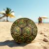 Lizard Nature Mandala Round Football Size 5 Adult Ball Suitable for Training Matches and Outdoor Team.