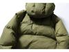 RUIIENRS X Black Armada 2025 Winter Raglan Sleeve Hooded Down Jacket MY6603