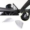 Stainless Silver Audio Speaker Decoration Cover Trim For Jaguar F-TYPE 2013-24