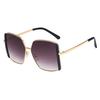 Square Large Frame Vintage Elegant Ladies Fashion Sunglasses Ins Perfect for Daily Vacation Beach Accessories