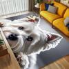 Dog Portrait Living Room Nonslip Area Rug Soft Carpet For Bedroom Game Playroom Sofa Office Home Decor Doormat Christmas Gift C9302827