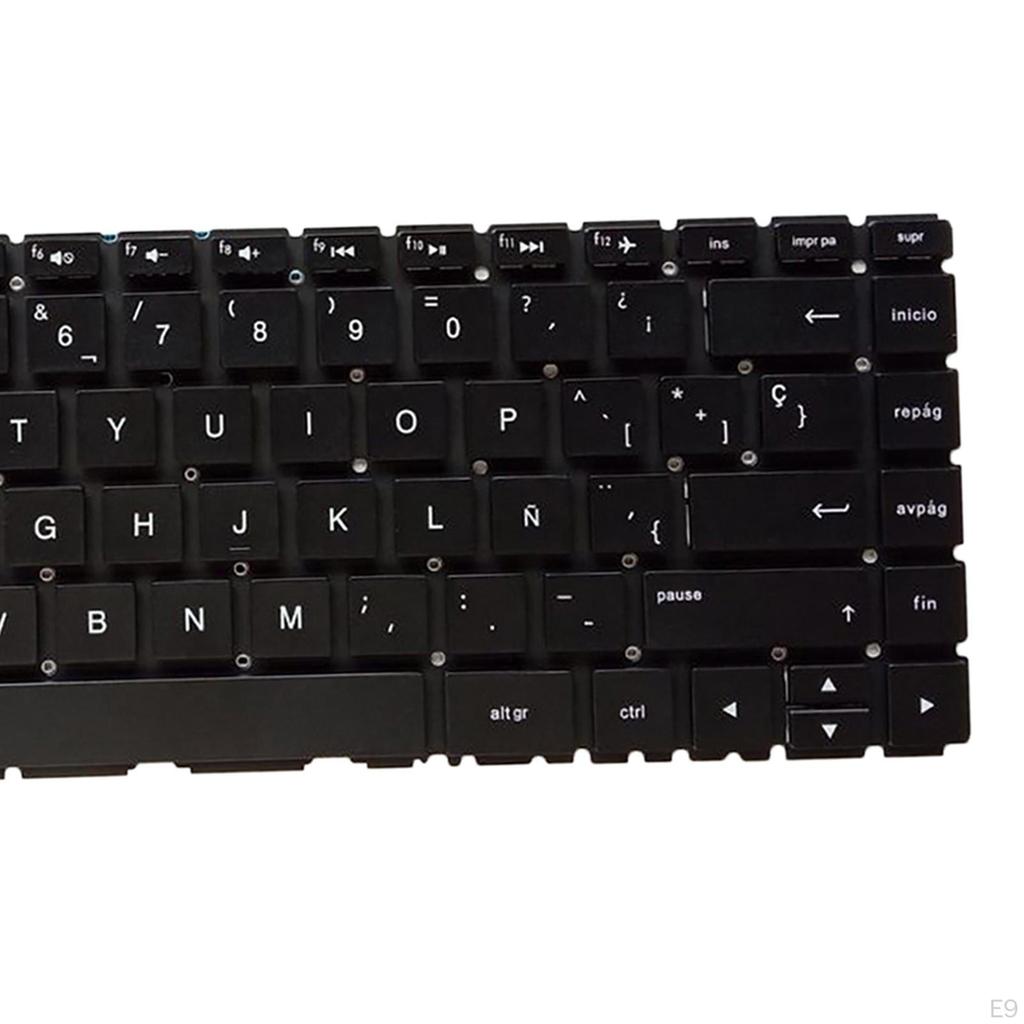 Keyboard Replacement Spanish Standard Replaces for 14-Bk Tpn-W125 Q186 Q189 Accessories Parts
