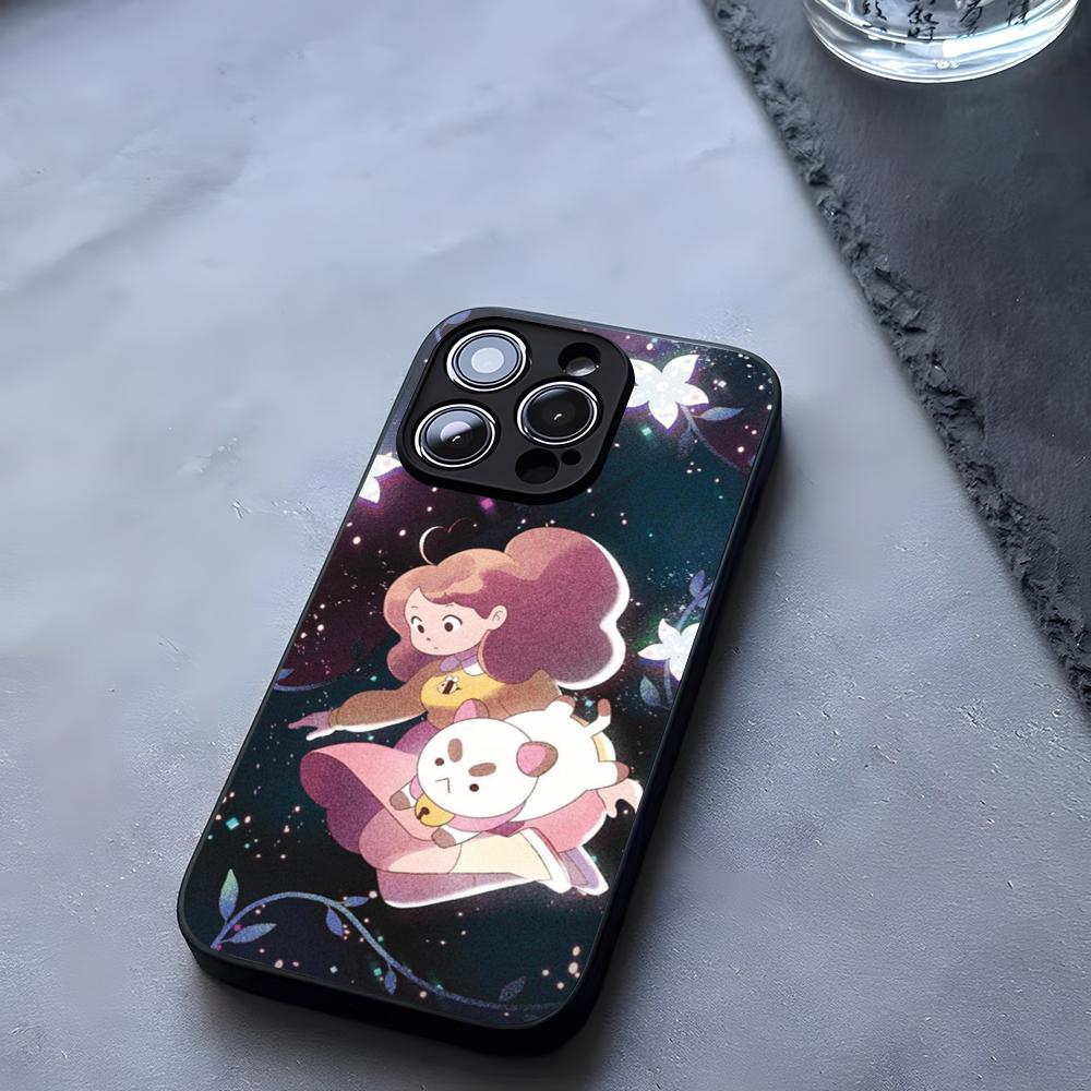 Bee And Puppycat Temp Work Phone Case Tempered Glass For IPhone 17 13 14 16 12 15 11 Pro Max Plus Mini X XR SE2020 Coque