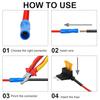 Fuse-Tap Adapter Car Electrical Appliances Jumper Connector Low Profile Mini Micro Fuse-Holder Mini Blade-Fuse Car Accessories