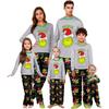Parent-child Christmas Print Home Suit Long-sleeved Top And Pants