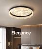 Xieduo 2025 Italian Light Luxury Ceiling Light for Eye Protection in Young Adult Bedrooms