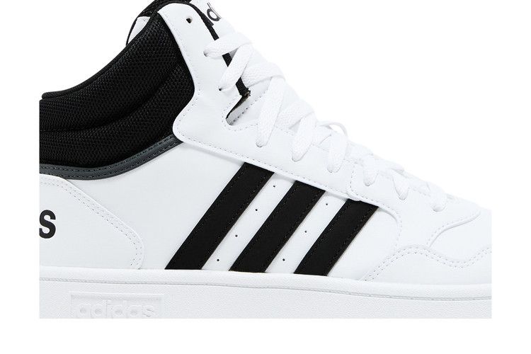 adidas Hoops 3.0 Mid Classic Vintage Core Black Cloud White
