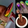 Xiaomi Chrome Chameleon Nail Powder Pigment Marmalade Metallic Magic Mirror Nail Art Powder Glitter Rubbing Dust Decorations Manicure