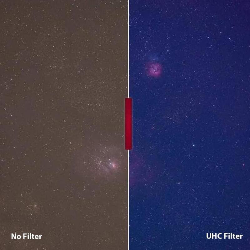 Improve Visibility of Deep Universe Objects UHC Filter for 1.25" Telescopes
