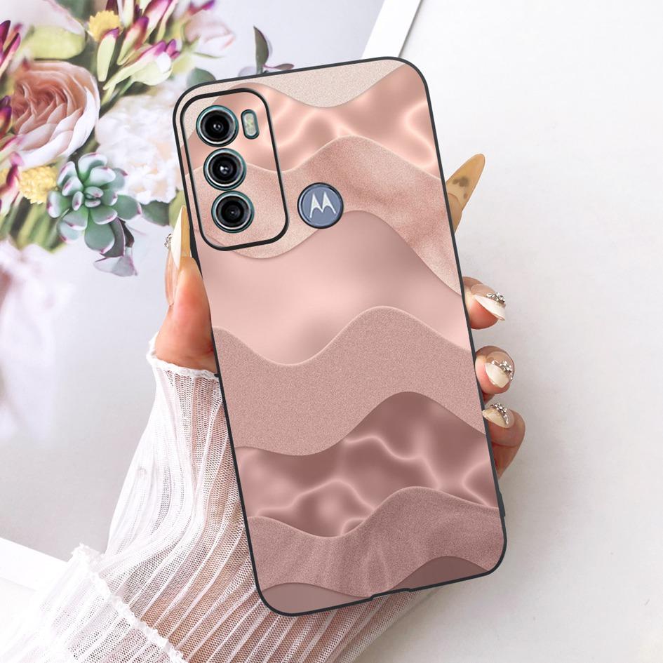 For Motorola Moto G40 Fusion Case Luxury Dragon Cartoon Tiger Wolf Cover Soft Black Silicone Bumper For Motorola Moto G60 Fundas