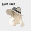 Sunscreen bucket hat women's summer anti-purple line neck protection integrated sun hat fishing camping mountaineering hat men's