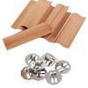 Large Flame Candle Making Handmade Burning Candle Accessory Wood Chip Candle Wicks Candle Cores