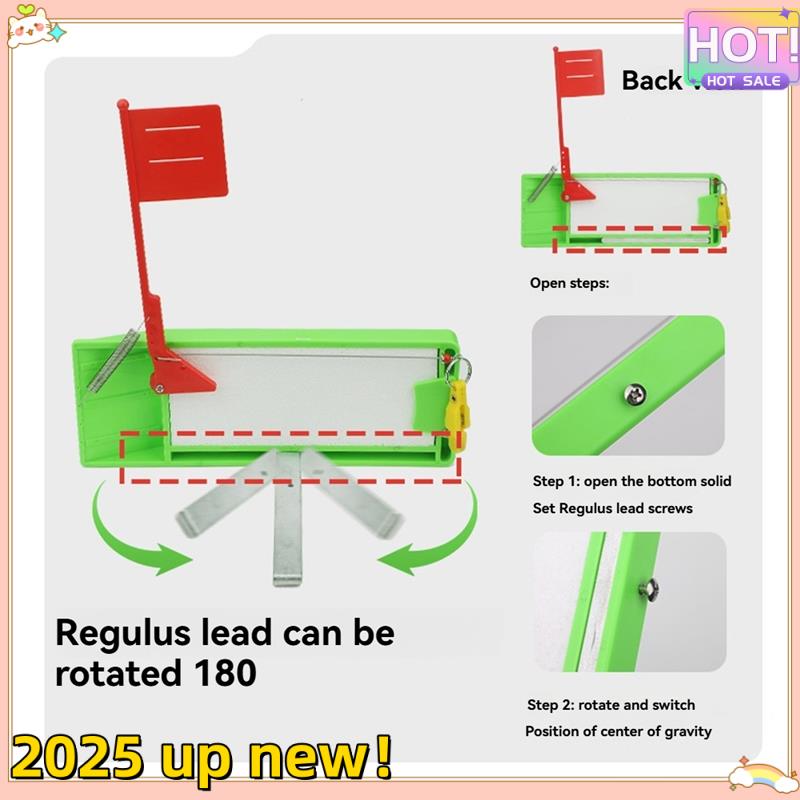 

Classy-Fishing Planer Board ABS Bottom Angle Adjustable Trolling Push Button Splashing Float Boat Fishing Accessory