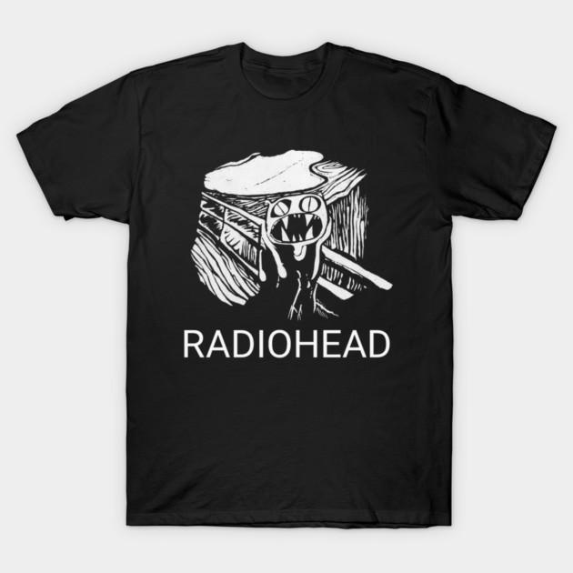 Radio Head Retro Music Graphic Unisex Crew Neck Short Sleeve T‑Shirt