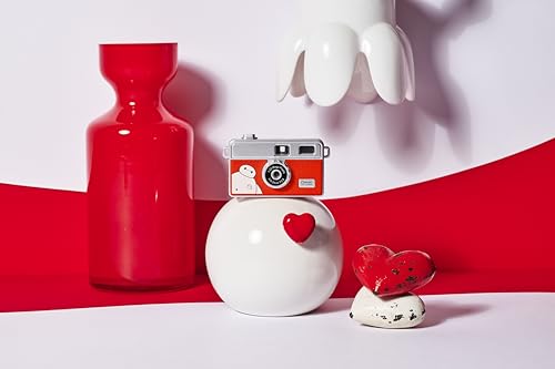[Amazon.co.jp Exclusive] Kenko PIENI M BM Mini Toy Camera with Baymax Keychain, 1.22 Megapixels, 0.96-inch Monitor, MicroSD Card Storage, Photo/Video
