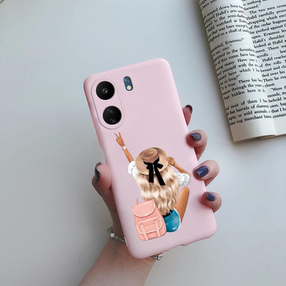 For Xiaomi Redmi 13C Case Super Mom Baby Fashion Girls Cover Soft TPU Fundas For Xiaomi Redmi 13C 13 C Redmi13C Phone Case Coque