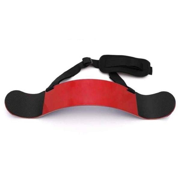 

Тяжелая атлетика, регулируемая алюминиевая рука Blaster, бодибилдинг, бицепс, трицепс, сгибание рук, бомбардировщик, тренировочное оборудование для подъема мышц красный