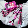 Jolin Tsai Fan Merchandise: DIY Cute Backpack Charm, Phone Lanyard, Keychain Gift.