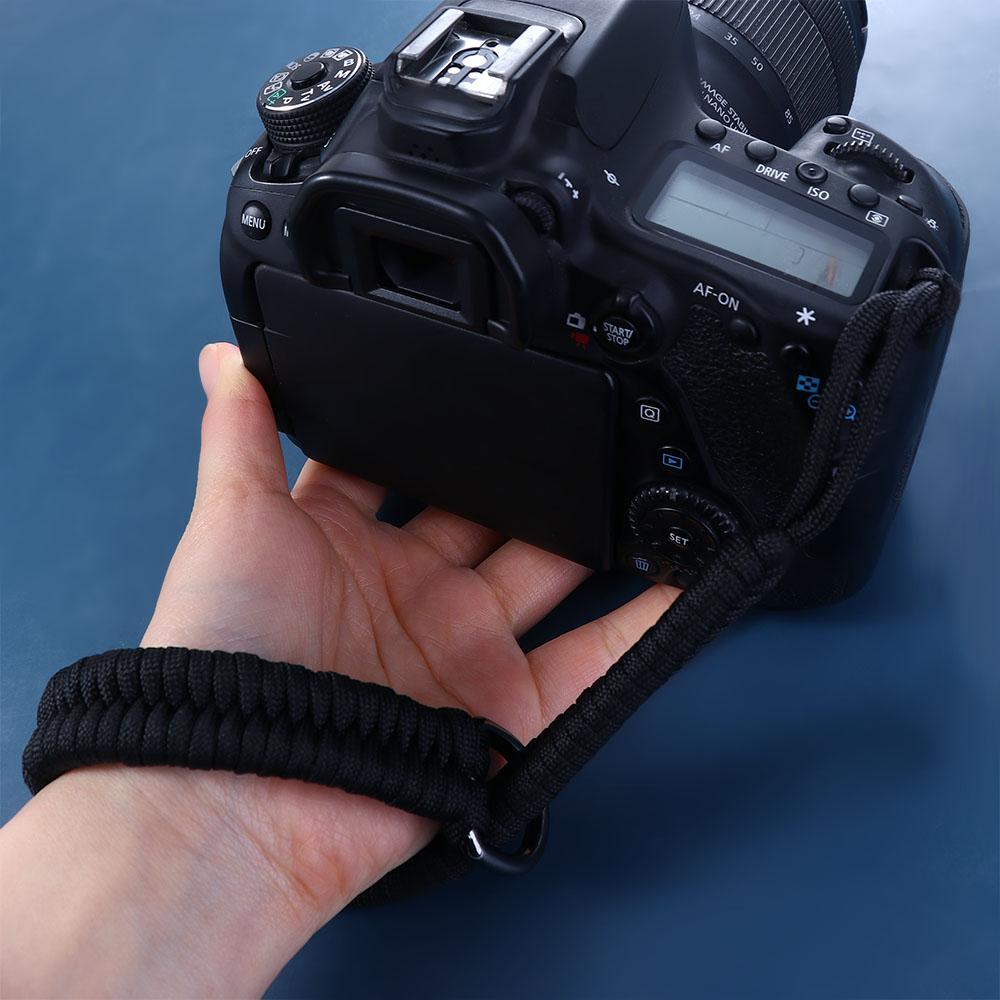 Camera Wristband Wrist Lanyard Camera Strap SLR Camera Shoulder Strap With Base Hand-Woven Wristband Quick Release Connector