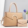 Spacious And Classic Pu Leather Tote Bag For Women Ideal For Outfits Daily