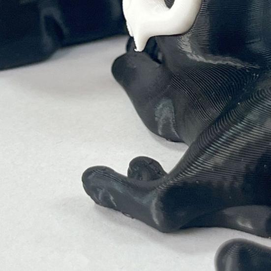 2 buc Suport pentru pix pisică Înfricoșător 3D Imprimat Craniu Pisică Suport pentru pix Pisică Drăguță Pisică Adormită Suport pentru creioane de birou pentru ornamente de birou acasă