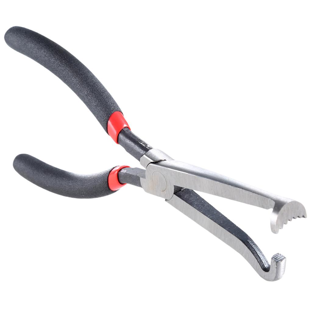 8Inch Electrical Disconnect Pliers Automotive Connector Tool High-strength Cutoff Plier for Push Tab Plugs