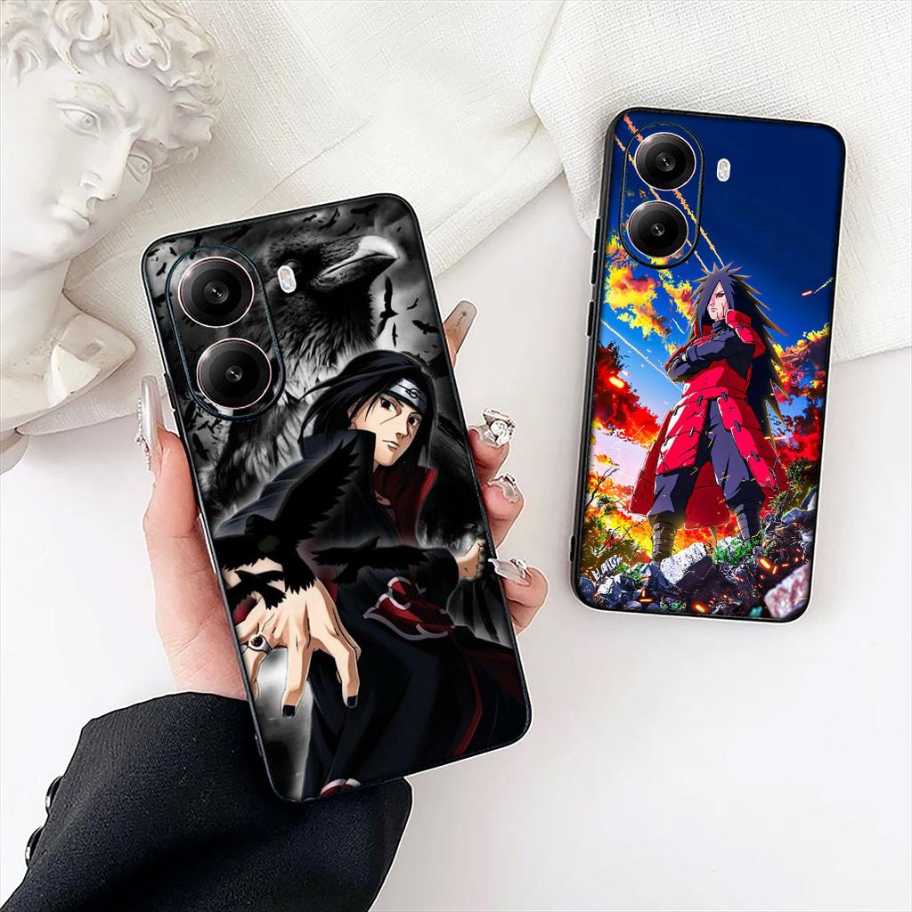 Madaras Uchiha Sasuke Itachi Akatsuki Narutos Case for Motorola Moto Edge 50 30 Fusion 40 NEO Ultra Pro G22 G23 G35 G84 G13 G53