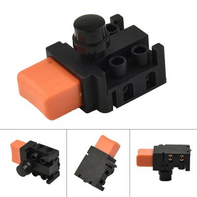 AC250V6A DPST Trigger Switch for 5016 Electric Chain Saw Built In Speed Control Off Lock Function for Power Tools