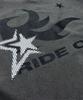 Sseleupe Flame Star Layered Long Sleeve Tee Pigment Charcoal