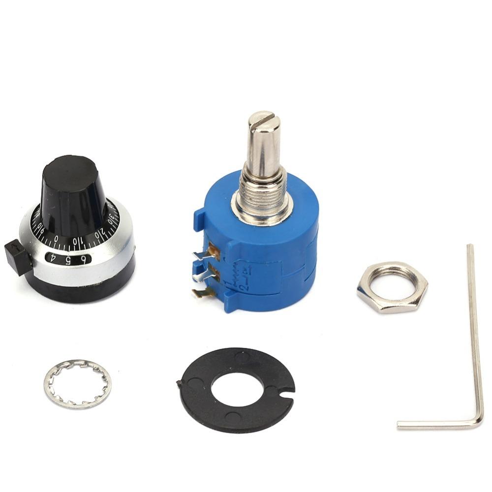 3590S-2-101L Potentiometer Counting Dial Wirewound Potentiometer  Electronic Control Systems