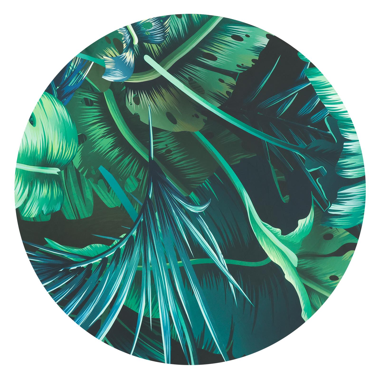 

New Round Tablecloth with Exquisite Patterns Elastic Edge Design Table Cover Protective Table Cloth Decorative Table Cloth Cover