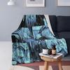 Shigaraki Collage Decken Weiche Warme Flanell Überwurfdecke Abdeckung für Bett Wohnzimmer Picknick Reise Zuhause Sofa